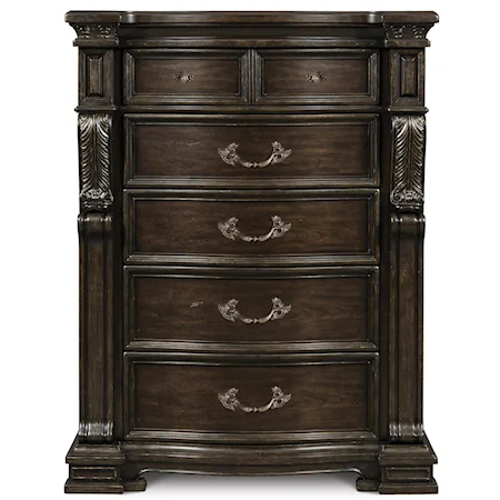 Traditional 5-Drawer Chest